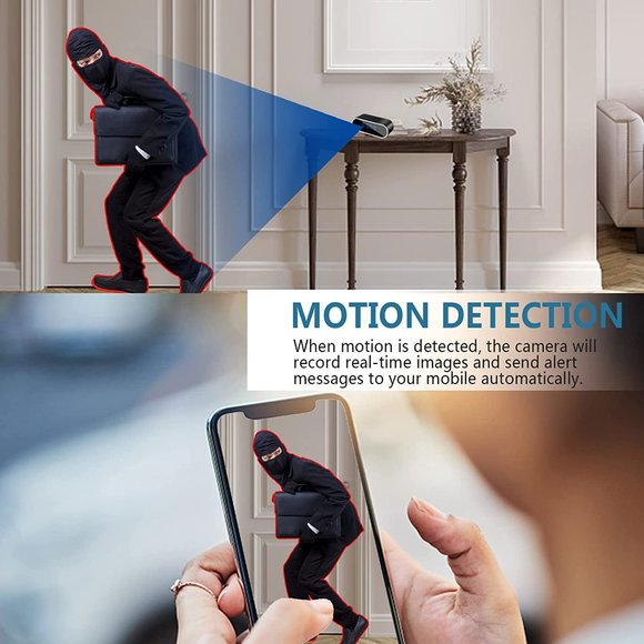 Hidden Security Camera Clock with Night Vision Motion Detection - Picture 9 of 12